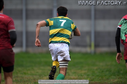 2018-11-11 Chicken Rugby Rozzano-Caimani Rugby Lainate 075